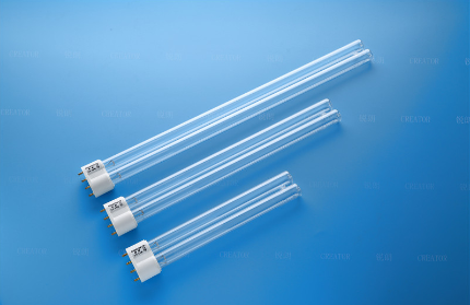 UV curing lamp for optical fiber