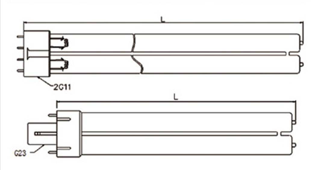 Gallium halide lamp for curing ink